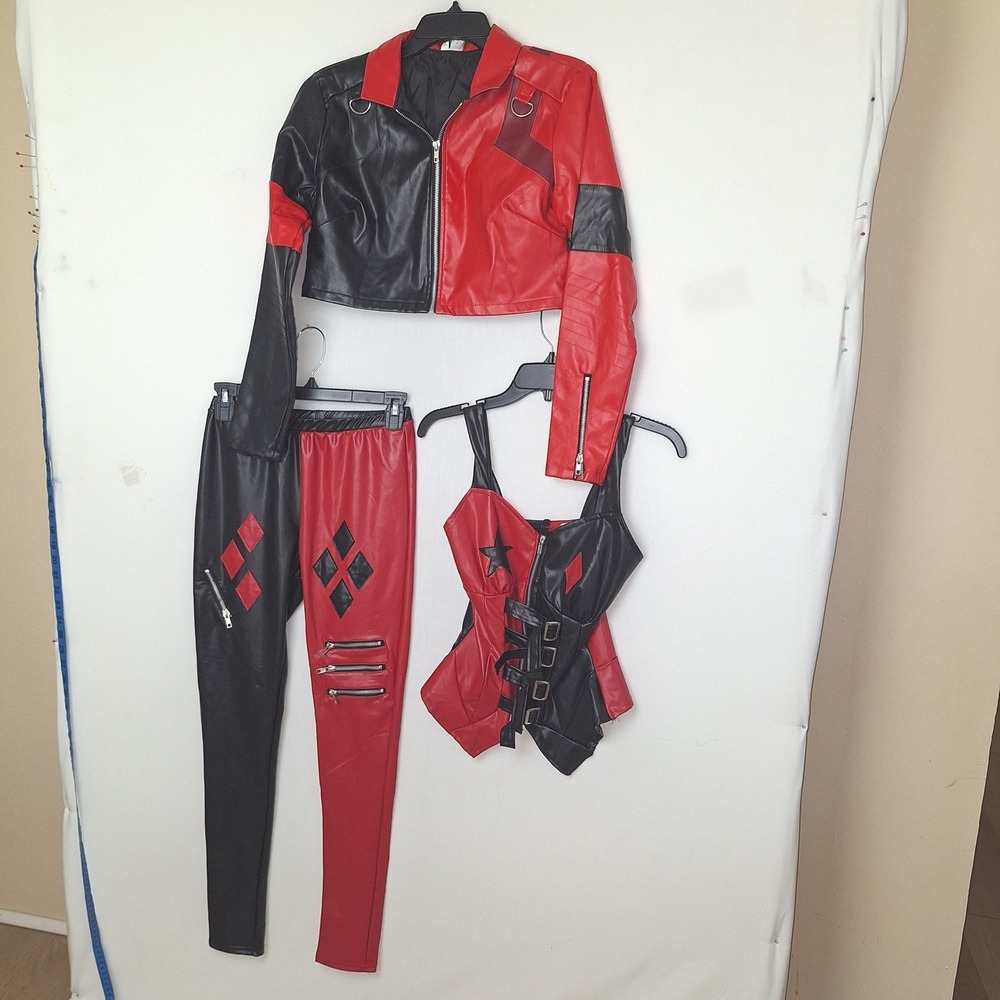 Cosplay Halloween The Suicide Squad Harley Quinn Costume Small/Medium - Picture 2 of 16